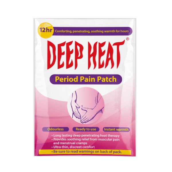 Deep Heat Period Pain Patch 1S